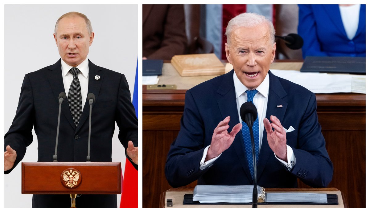 Joe Biden höll tal till nationen med anledning av kriget i Ukraina.